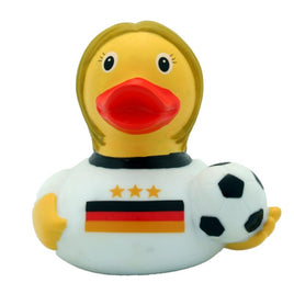 Footballer rubber duck