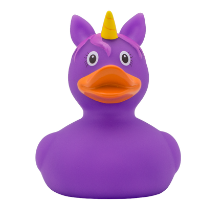 Unicorn Duck, purple - design by LILALU