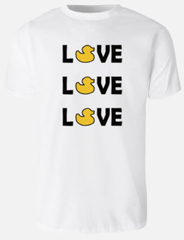 Love Love Ducky - White T-Shirt