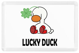 Lucky Duck - Fridge Magnet - Duck Themed Merchandise from Shop4Ducks