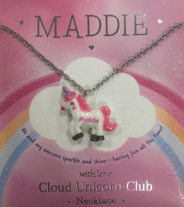 Unicorn Necklaces - Maddie