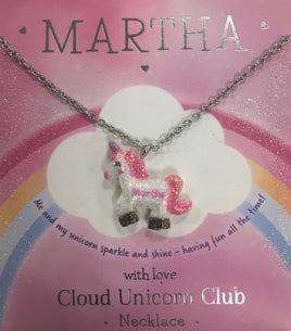 Unicorn Necklaces - Martha