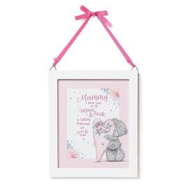Me To You Gift Plaque Mum Thanks For
