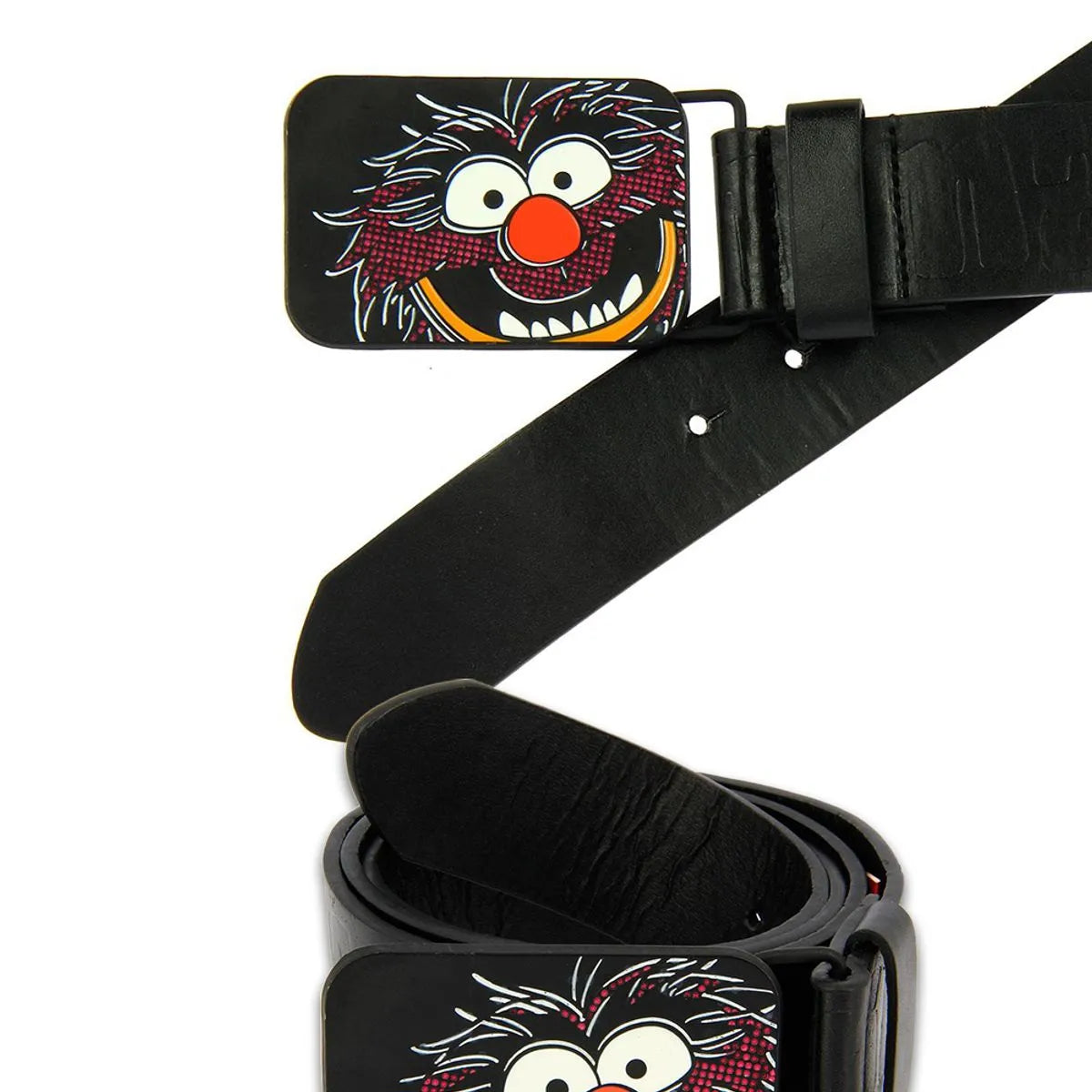 Belt with 2025 metal buckle