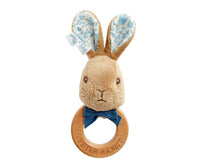 Peter Rabbit Wooden Ring Rattle