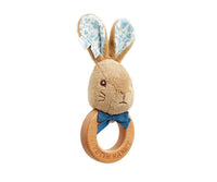 Peter Rabbit Wooden Ring Rattle