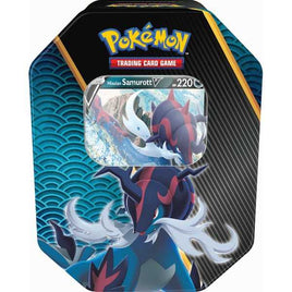 Pokemon TCG: Divergent Powers Tins - Hisuian Decidueye V, Samurott V and Typhlosion V