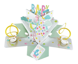 3D Pop Up Cards by Second Nature - Baby Shower