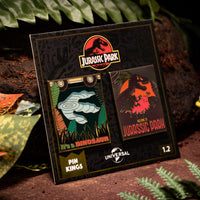Pin Kings Jurassic Park Enamel Badge Set 1 2