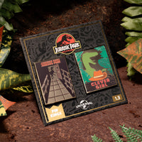 Pin Kings Jurassic Park Enamel Badge Set 1 3
