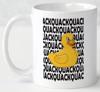 Quackquackquack - Mug - Duck Themed Merchandise from Shop4Ducks