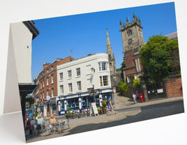 High St Blank Shrewsbury Greetings Card
