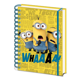 Minions: The Rise Of Gru (Whaaaa) A5 Wiro Notebook