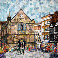 The Square Shrewsbury Greetings Card Designed by Lyn Evans