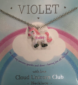 Unicorn Necklaces - Violet