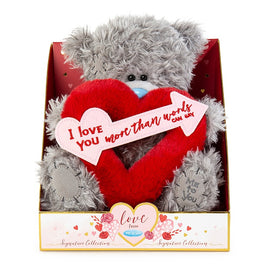9 Inch Bear Cupid Love Heart By Me To You