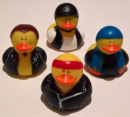 Biker Rubber Duckies - Pack of 12 Ducks