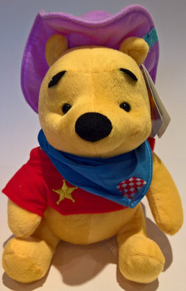 Disney Winnie the Pooh Cowboy Plush Soft Toy 25cm