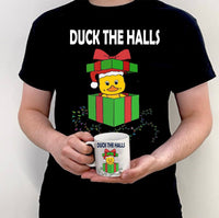 Duck The Halls - Black T-Shirt