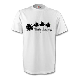 Merry Duckmas - White T-Shirt