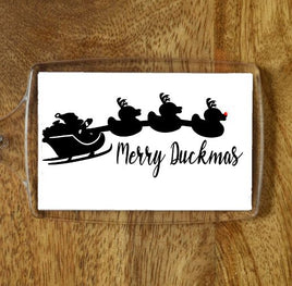 Merry Duckmas - Keyring - Duck Themed Merchandise from Shop4Ducks