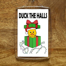 Duck The Halls- Keyring - Duck Themed Merchandise from Shop4Ducks