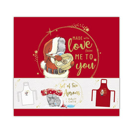 Me To You XGZ01013 Adult and child apron set