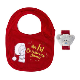 Me To You XGZ92003 Wrist rattle and bib set