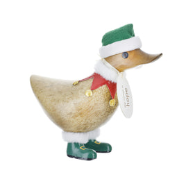 DCUK - Ducky - Traditional Christmas Ducky Green Hat