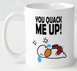 You Quack Me Up - Mug - Duck Themed Merchandise from Shop4Ducks