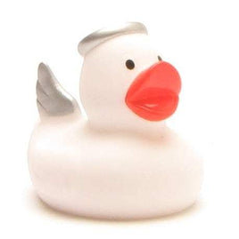 Rubber Duck Angel (white) - Mini Rubber Duck