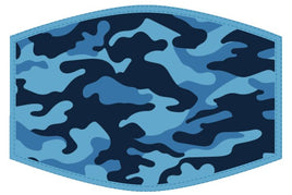 Face Protector - Blue Camoflage - Kids