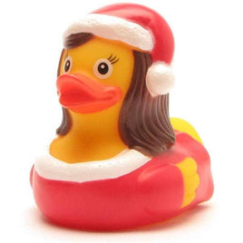 Mrs Santa Claus Rubber Duck - rubber duck