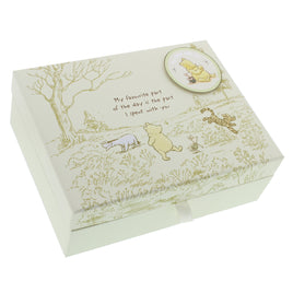 Disney Winnie the Pooh Heritage Keepsake Box with Drawers