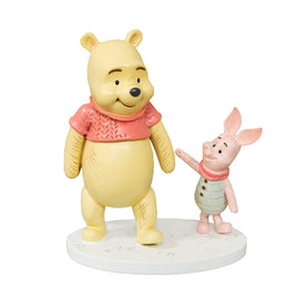 Disney Christopher Robin Resin Pooh & Piglet Figurine