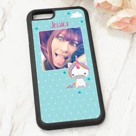 Dream Believe Unicorn - Iphone 6 Case with Photo