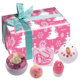 Dreaming of a Pink Christmas - Gift Set from Bomb Cosmetics