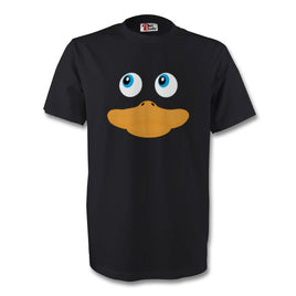 Duck Face Black T-Shirt