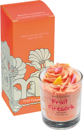Fruit Firework - Piped Candle from Bomb Cosmetics