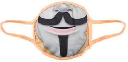 Face Protector - Guy Fawkes - Adults