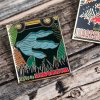 Pin Kings Jurassic Park Enamel Badge Set 1 2