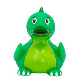 Green Dino Rubber Duck By Lilalu
