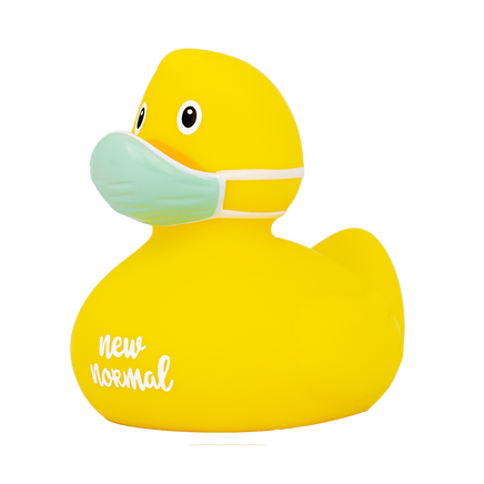 Corona Duck Yellow - "New Normal" - Design by Lilalu