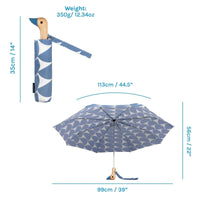 Denim Moon Compact Umbrella