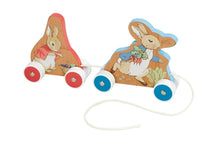 Peter Rabbit Wooden Pullalong