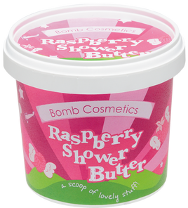 Raspberry Cleansing Shower Butter Shower Butters from Bomb Cosmetics