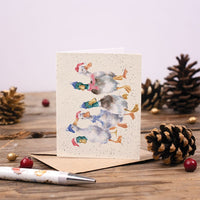 All Wrapped Up Enclosure Mini Card - Wrendale Designs