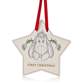 Disney Baby's First Christmas Hanging Plaque - Eeyore